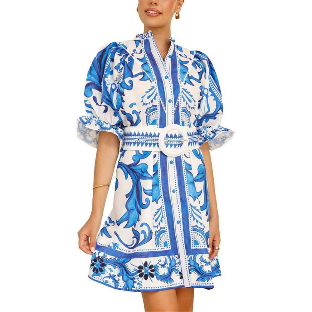 Charlotte Green Womens  Mini Dress